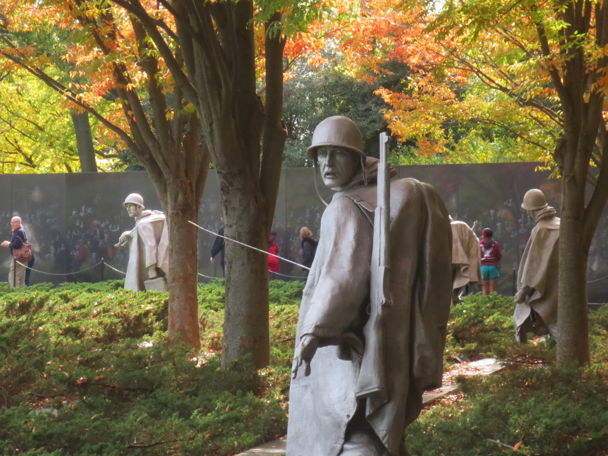 Washington DC Korean War Memorial 