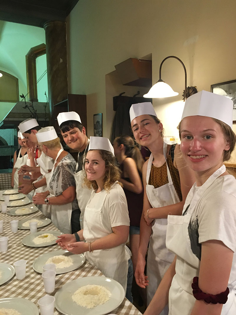 students european cooking class